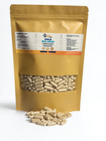 Wholesale Golden Organic Seamoss Capsules 1000